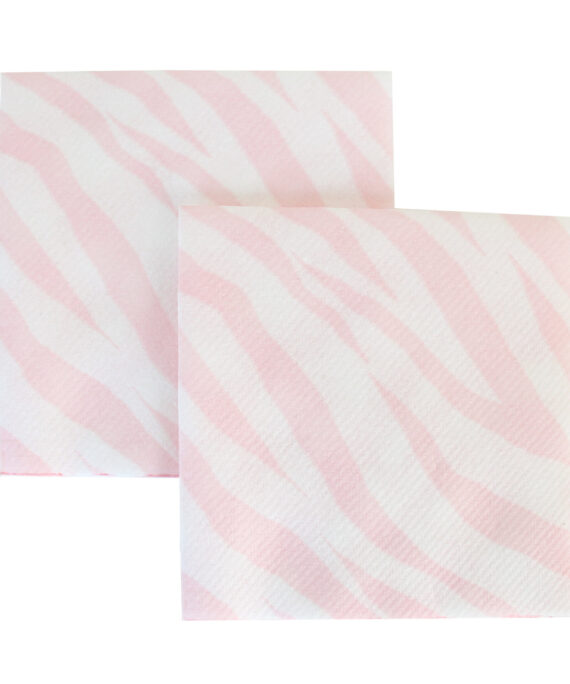 Zebra Animal Cocktail Napkins