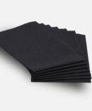 Black Party Napkins Slimcut