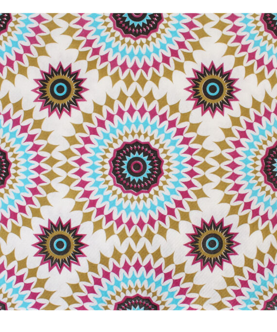 African-Circles-Party-Napkins