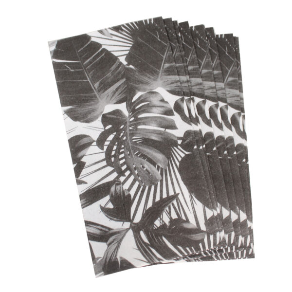 Black-Tropical--Party-Napkins-slimcut