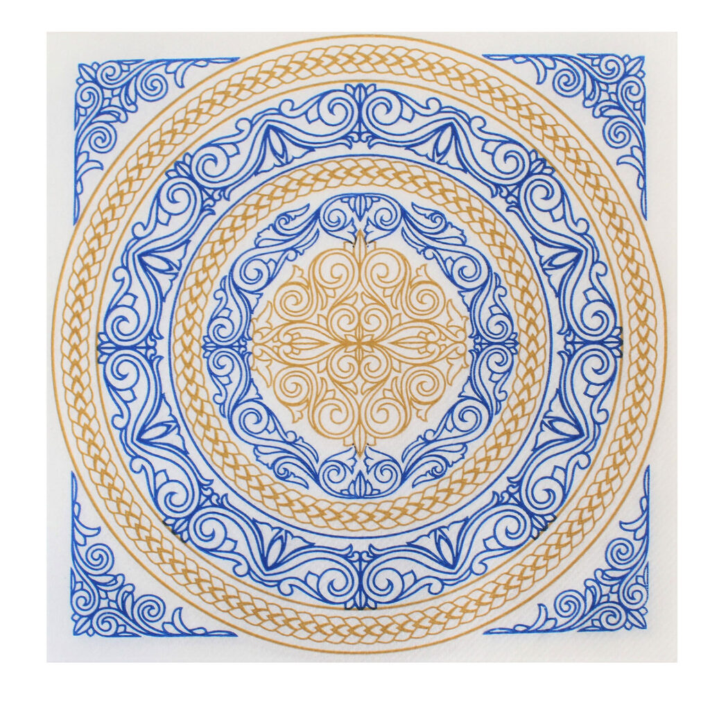 Blue-Ornamental-Napkins