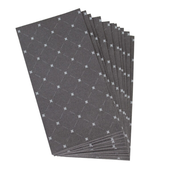 Diamond-grey-Button-Party-Airlaid-Napkins-slimcut