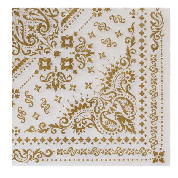 Gold Ornamental Bandana