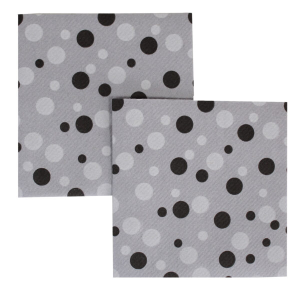 Grey-Circles-Polka-Dot-Airlaid-Party-Napkins-Cocktail