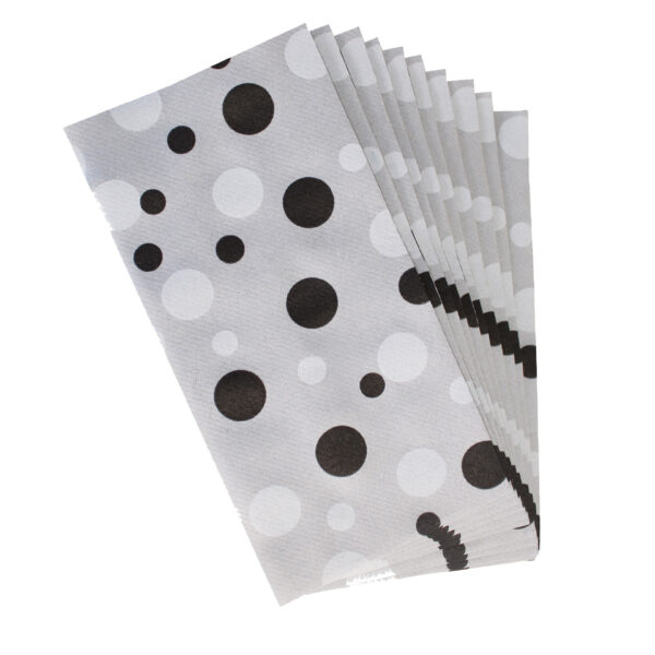 Grey-Circles-Polka-Dot-Airlaid-Party-Napkins-slimcut