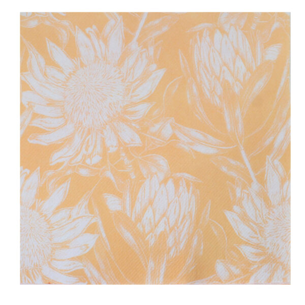 Protea-Peach-Party-Napkins