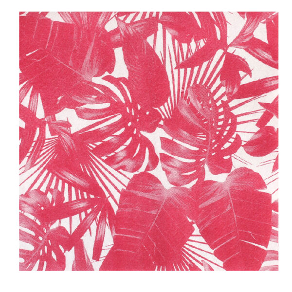 Red-Leave-Tropical-Party-Napkins