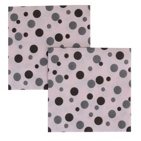 pale-pink-Circles-Polka-Dot-Airlaid-Party-Napkins-cocktail